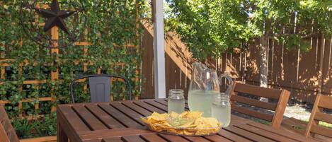 Udendørs spisemuligheder