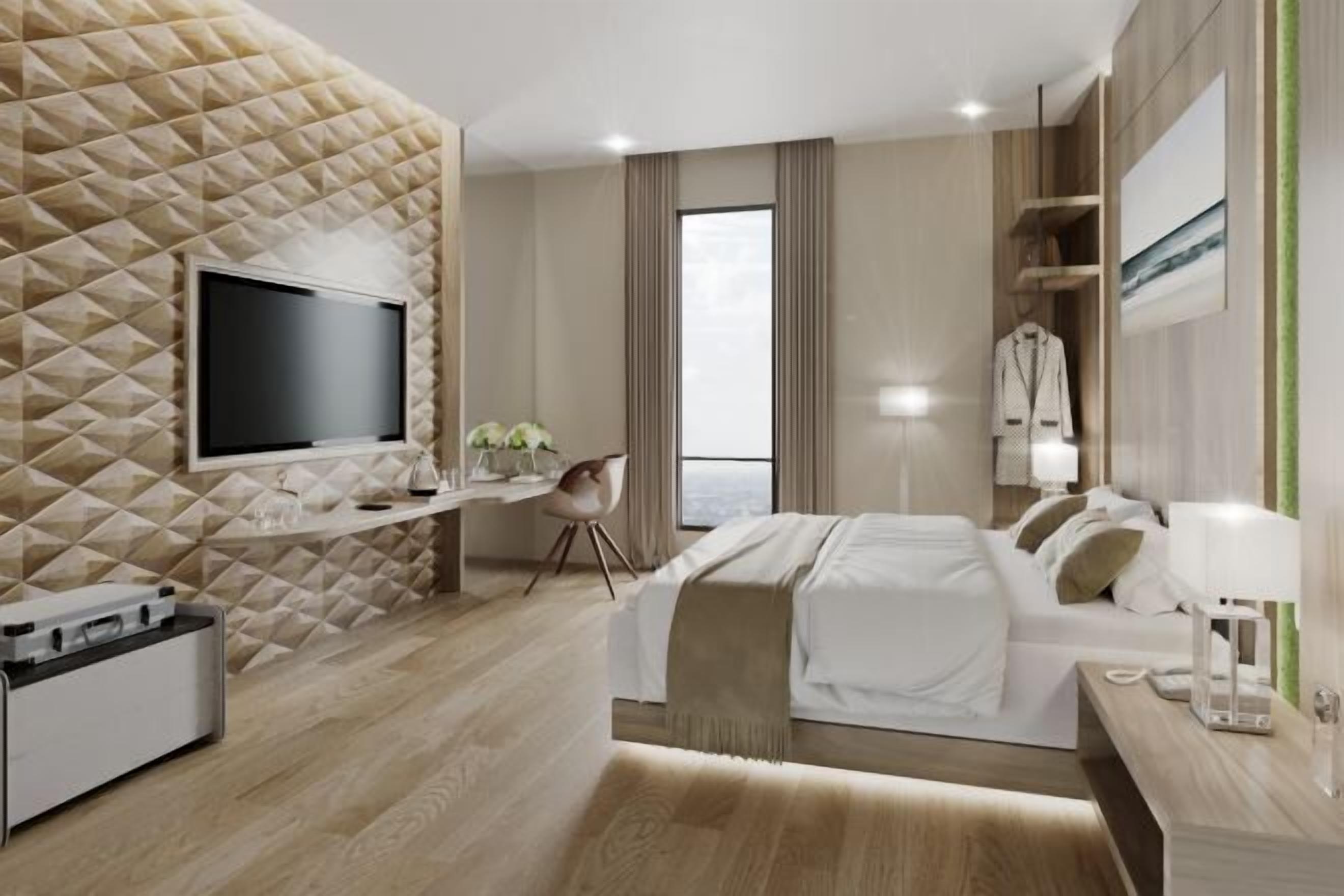 Desk, soundproofing, iron/ironing board, free WiFi