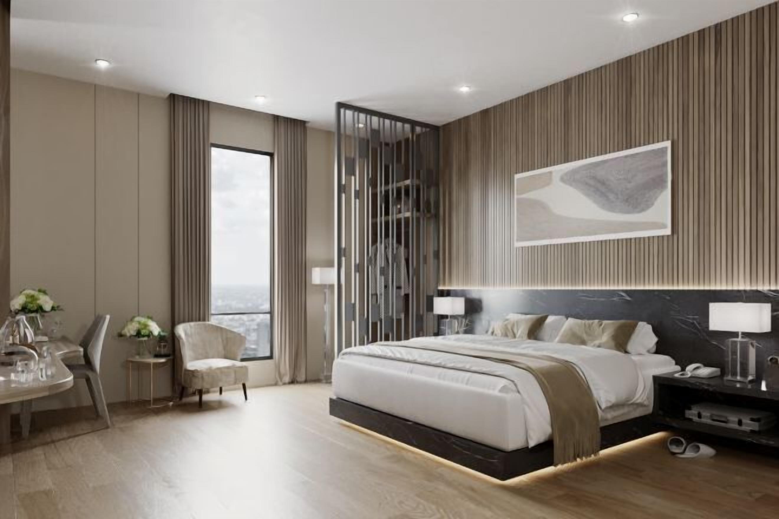 Desk, soundproofing, iron/ironing board, free WiFi