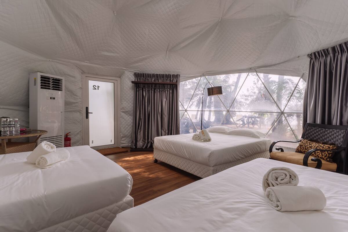 Igloo | Blackout drapes, bed sheets