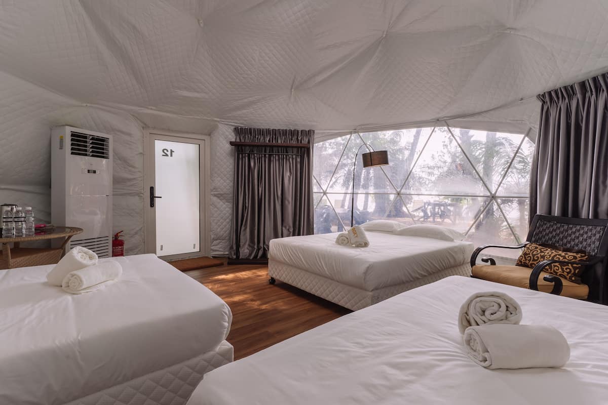 Igloo | Blackout drapes, bed sheets