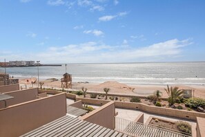 Accommodatie ligt op het strand