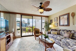 Een televisie en een dvd-speler