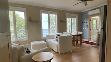 Vue depuis lâhĂ©bergement