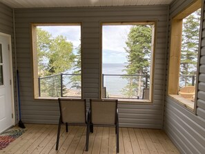 Utsikt fra overnattingsstedet