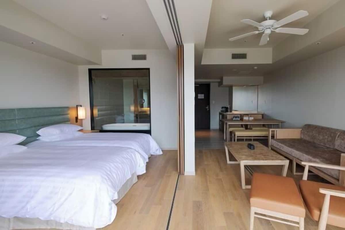 In-room safe, blackout drapes, iron/ironing board, free WiFi