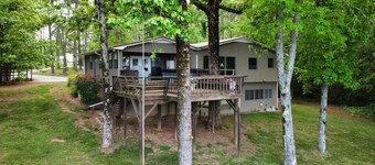 This is the place! Lake view with private 5 acres, beautiful views. 