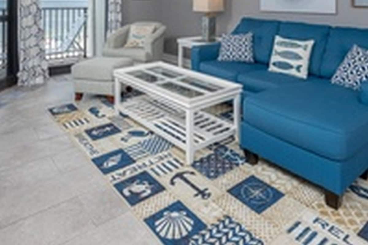 Condo, 2 Bedrooms | Living room | 36-inch TV with digital channels