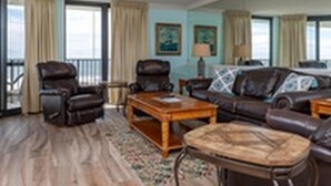 Condo, 3 Bedrooms | Living room | 36-inch TV with digital channels - Phoenix VI by Brett Robinson Vacations (Orange Beach)