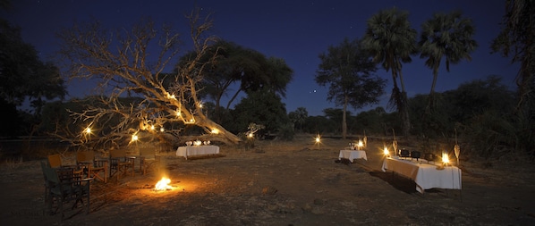 Outdoor dining