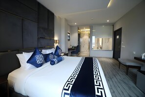 Premium Suite | Minibar, in-room safe, desk, laptop workspace - The Orchard Boutique Hotel (Lahore)