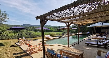 Large Gite for 6 to 15 people Lamalou les Bains