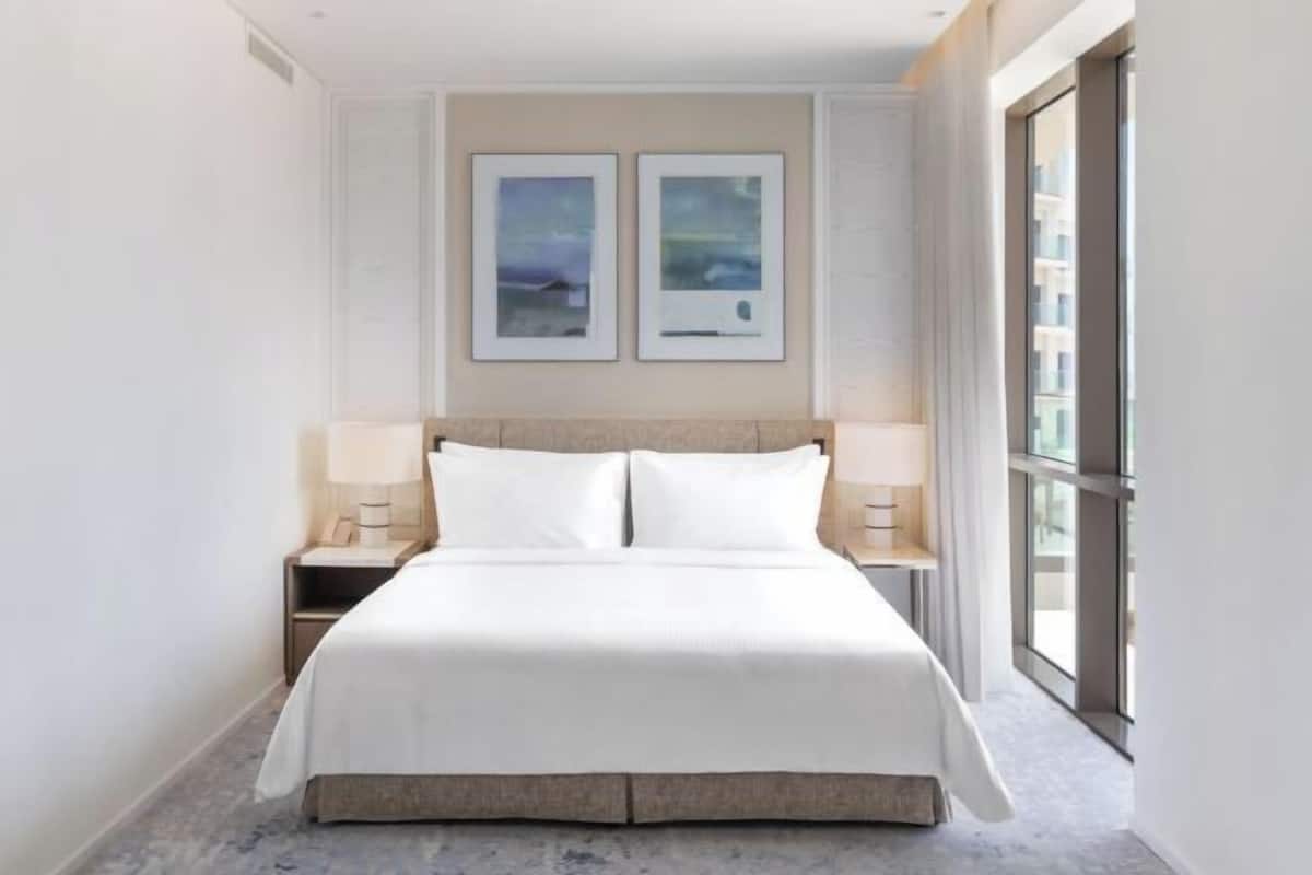 1 Schlafzimmer, hochwertige Bettwaren, Daunenbettdecken