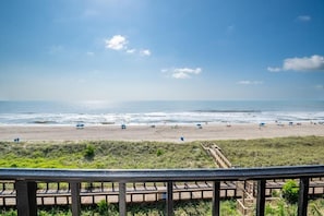 On the beach