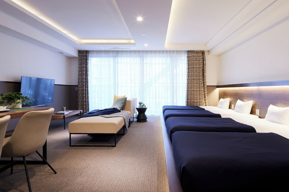 Executive-huone, tupakointi kielletty (Rooftop Terrace, 58sqm, 5 people) | 1 makuuhuone, pimennysverhot, ilmainen Wi-Fi, vuodevaatteet