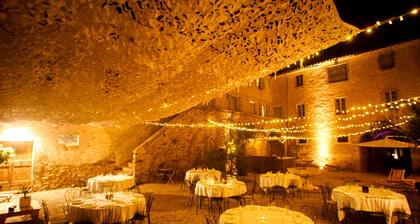 Estate with large swimming pool overlooking vineyards