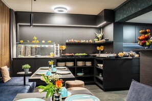 Buffet breakfast on weekdays (EUR 16.90 per person) - We rooms Hotel (Karben)