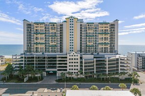Exterior - Stunning views from 4 bedroom, 3 bath oceanfront condo in Ocean Drive. (North Myrtle Beach)