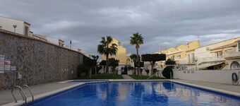 3 Bed first floor Apartment, communal pool and sea views, wifi.