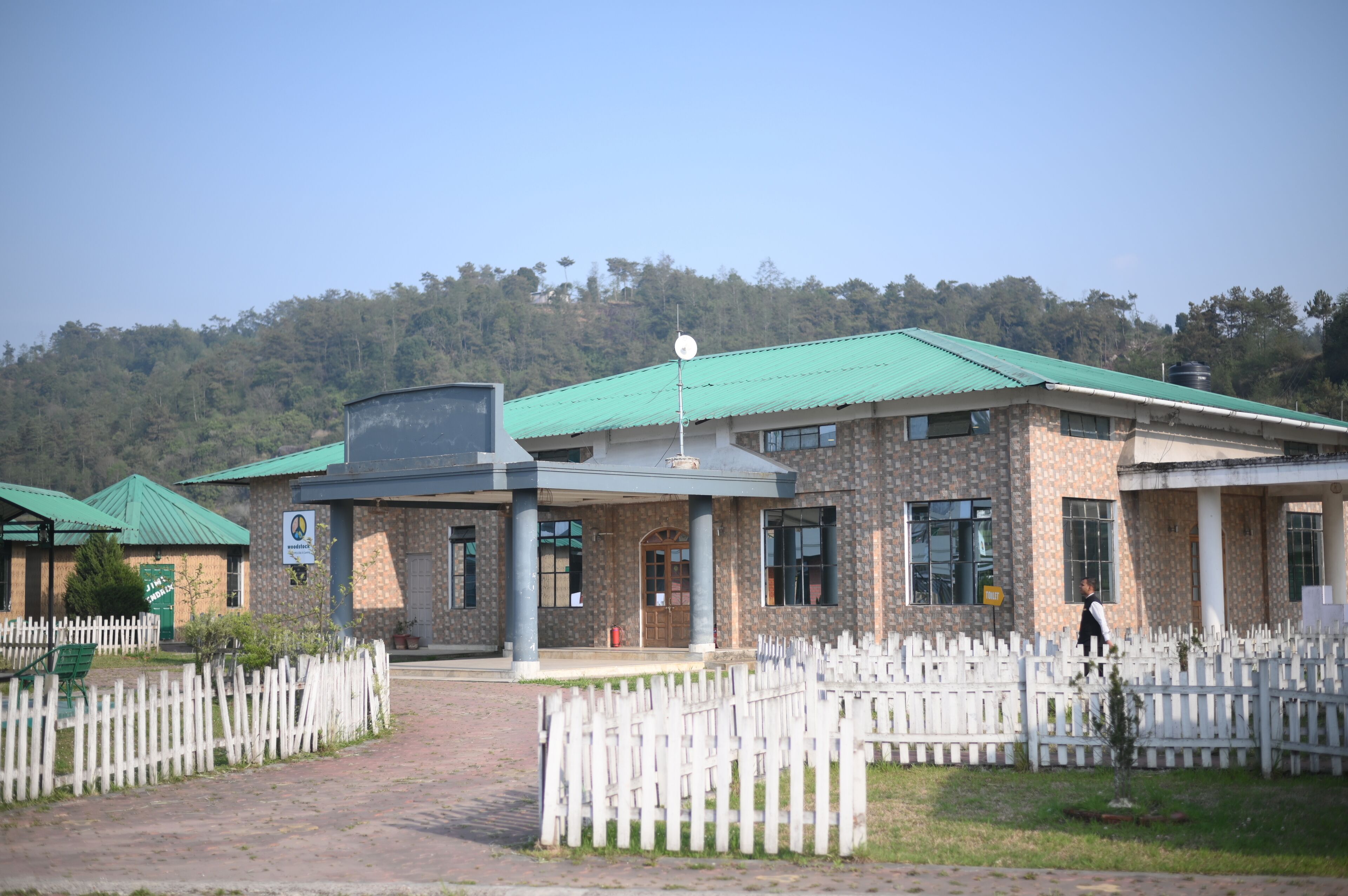 Voorkant van accommodatie