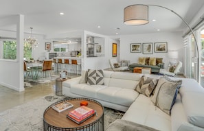 TV connectée, cheminée