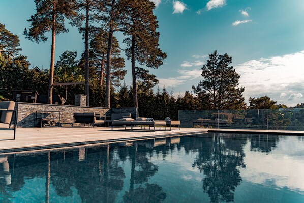Villa | Pool | Outdoor pool - Most Luxurious 5-bed Villa in Boo Stockholm (Värmdö)