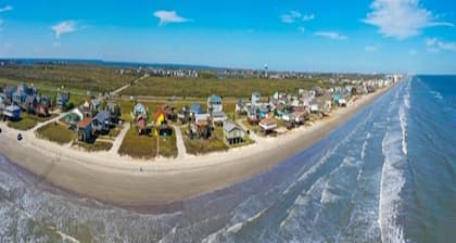 Prime Beachfront Home..Close to All Galveston Has to Offer!!