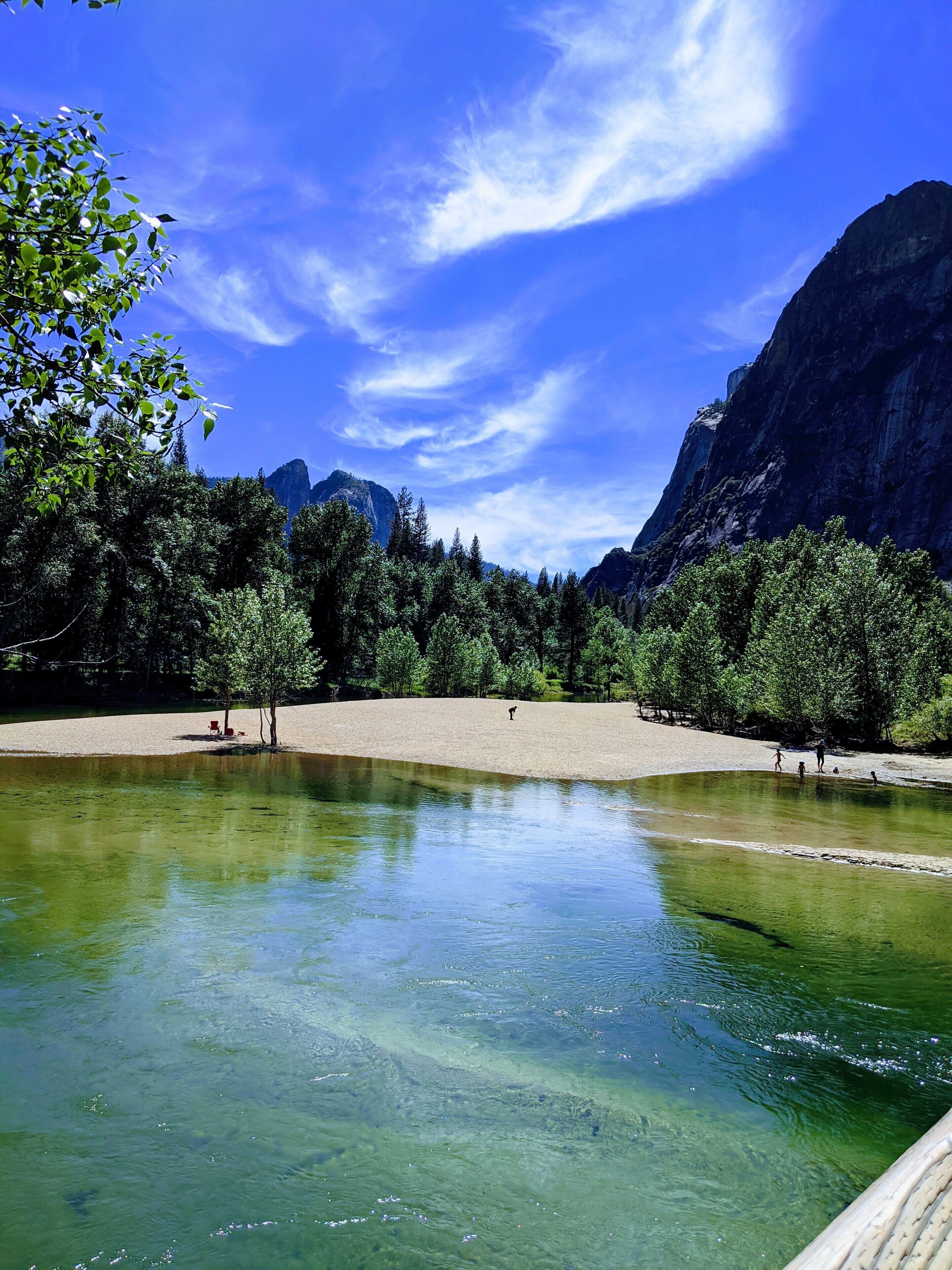 YOSEMITE NATIONAL PARK- Swinging Bridges Beach