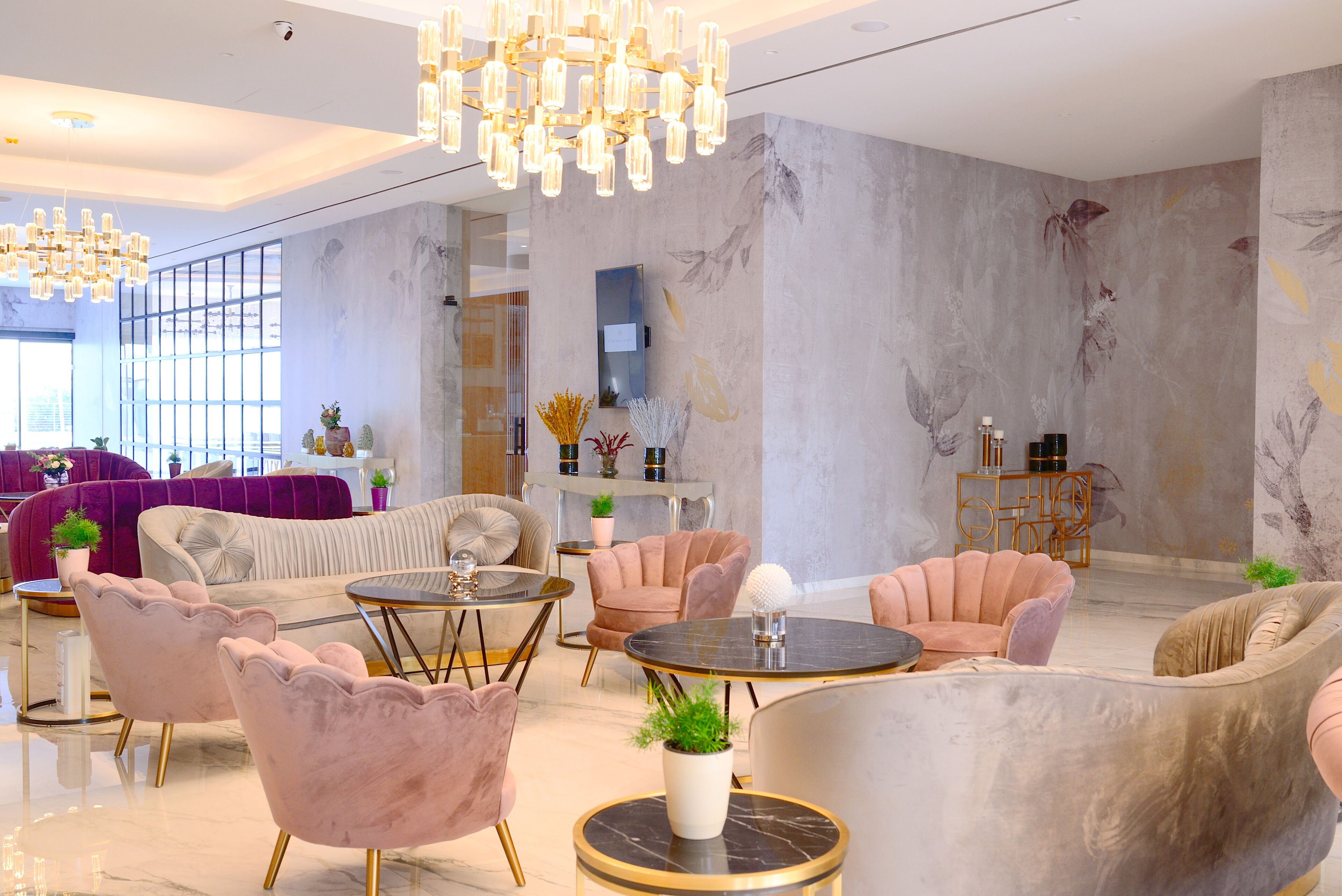 Lobby sitting area