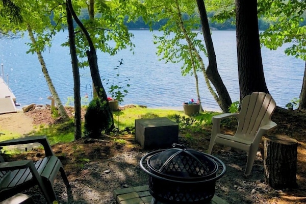 Enjoy the view from the fire pit area