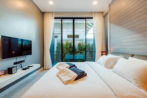 3 bedrooms, in-room safe, WiFi, bed sheets