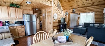 On the river! Private patio.  2 large yards.  Dog friendly. Book now for summer!