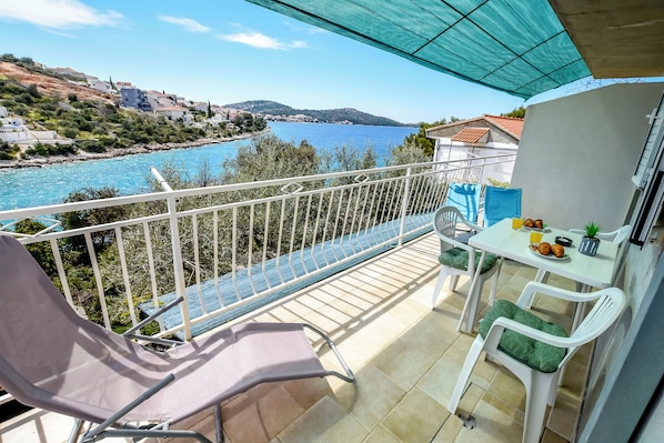 Apartment (A2) | Blick auf das Wasser