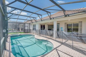 屋外プール、温水プール