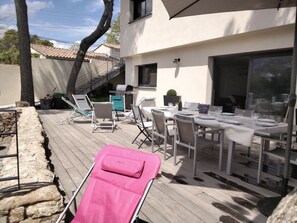 Overnattingsstedets uteområder