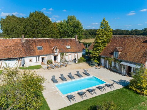 So Villa Bergerie (45) - Heated pool - Foot - 1h30 Paris - 30 p.