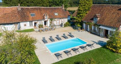 So Villa Bergerie (45) - Heated pool - Foot - 1h30 Paris - 30 p.