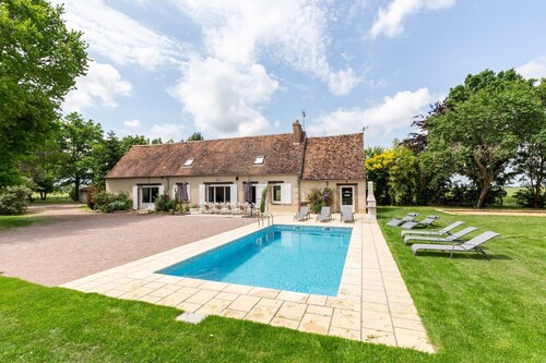 So Villa Ramènerie (45) - Piscine chauffée - Basket - 1h30 Paris - 26p.