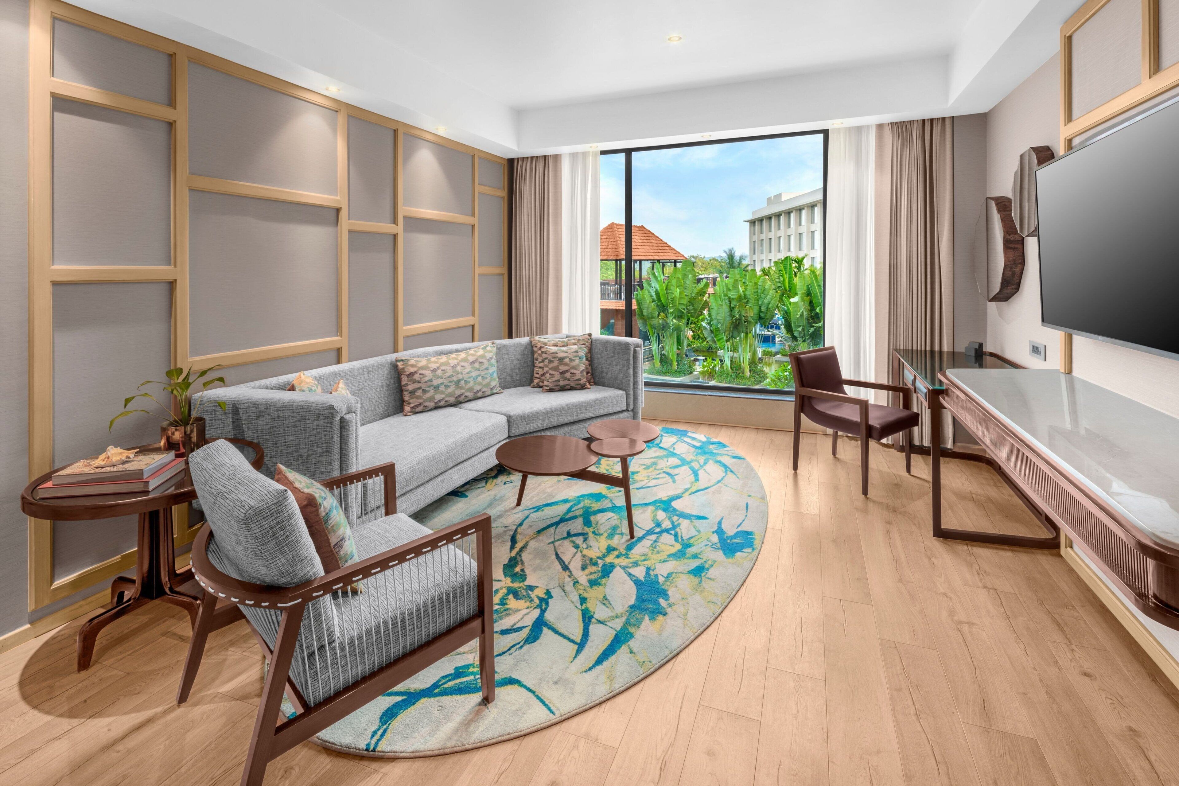 Suite, 1 chambre | Salle de séjour