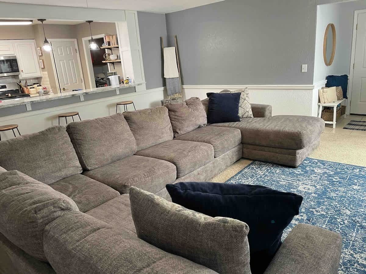 Fernseher, Kamin, Arbeitsbereiche