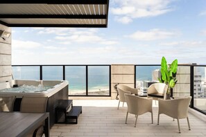 Penthouse, 4 Bedrooms | Balcony view