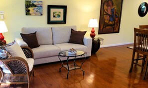 Een smart-tv, een dvd-speler en boeken