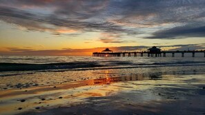 Stroll along the pier, taking in the serene views of the water and surrounding landscape.