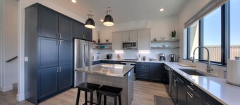 Luxury twin home.  Beautiful views. Private hot tub. Covered outside patio. 