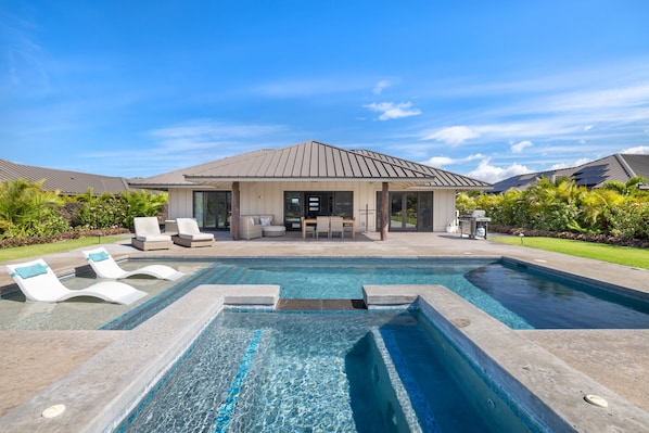 Pool - 3 Bedroom Private Home at Waikoloa Beach with Pool (Waikoloa)