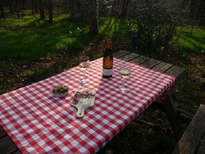 Restauration en plein air