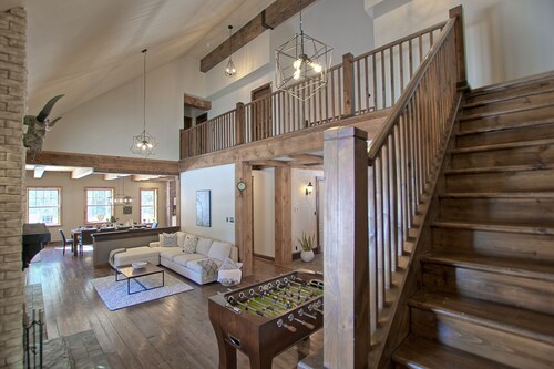 ❤️ Chalet de montagne avec accès au lac | Spa privé | Billard | Saint-Sauveur