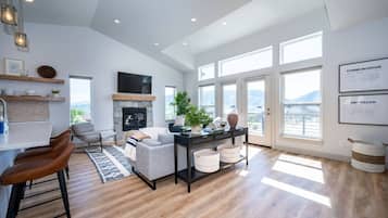 Älytelevisio, takka