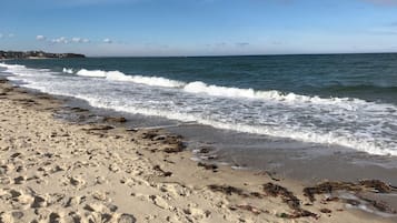 Sun loungers, beach towels