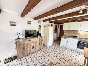 Kühlschrank, Mikrowelle, Ofen, Toaster